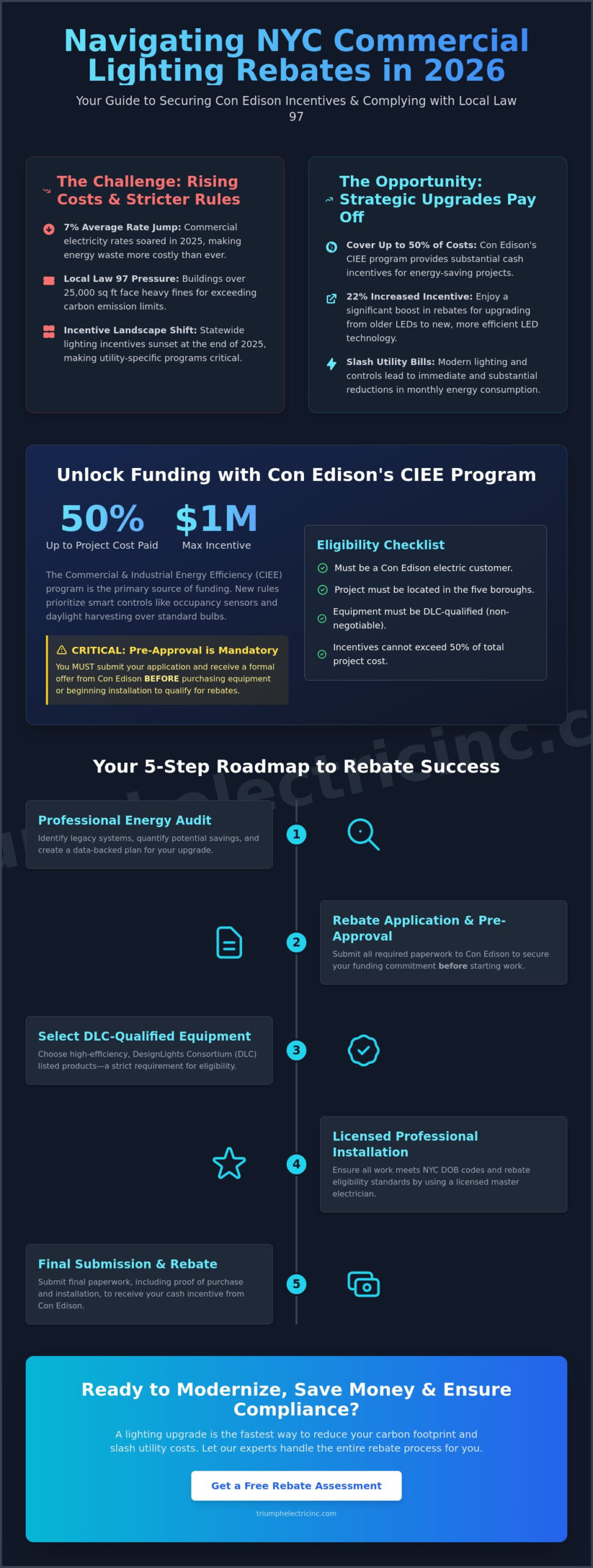Commercial Lighting Upgrade Rebate NYC: The 2026 Business Owner’s Guide to Incentives