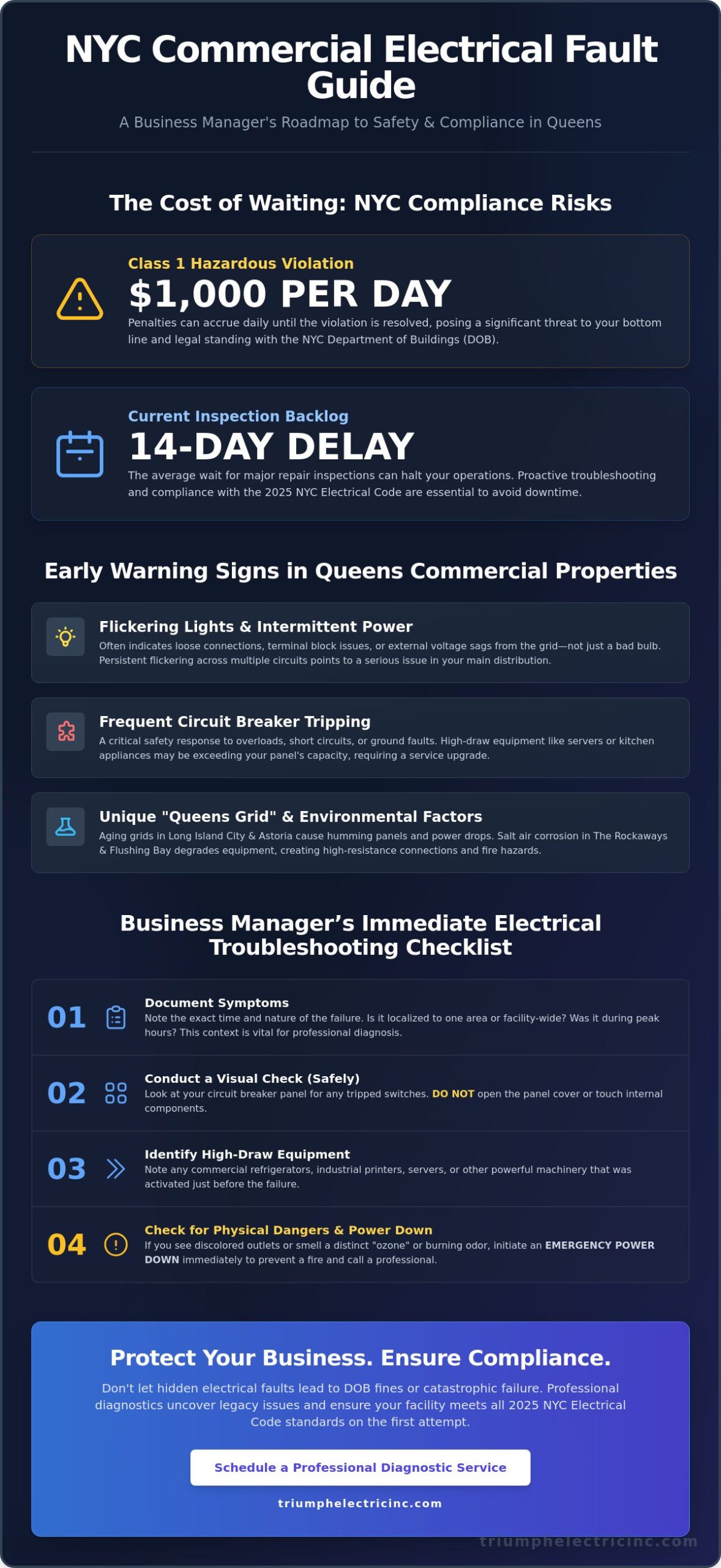Electrical Troubleshooting for Business in Queens: The 2026 Commercial Guide