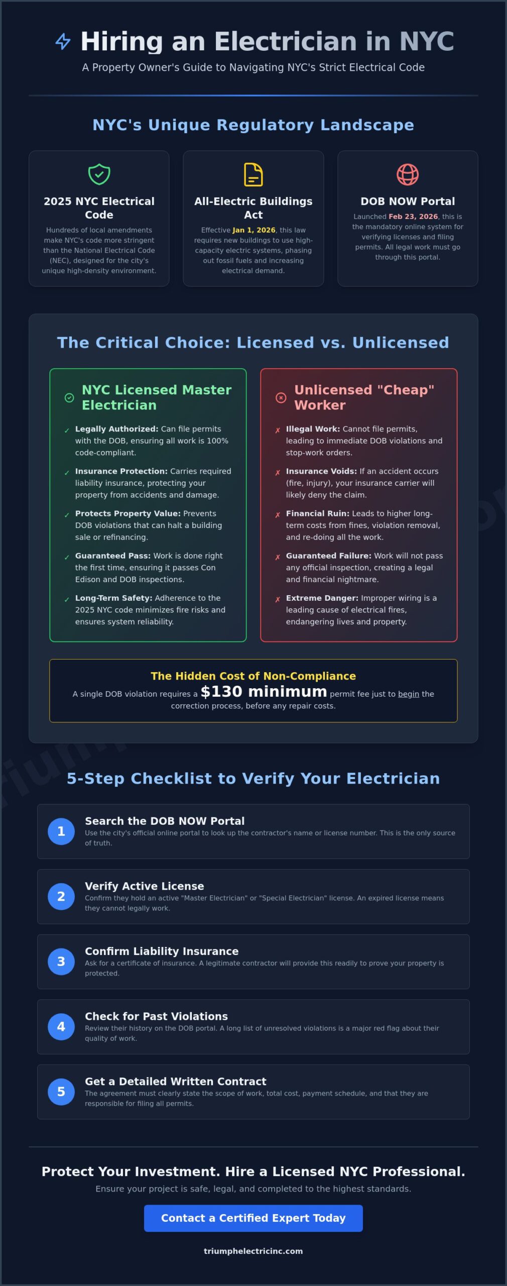 Electrician New York: The 2026 Property Owner’s Guide to NYC Electrical Services